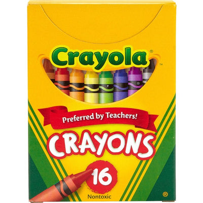 Crayola Tuck Box 16 Crayons (CYO52-0016)