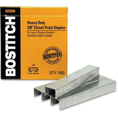 Bostitch 3/8" Heavy Duty Premium Staples (BOSSB353/8-1M)