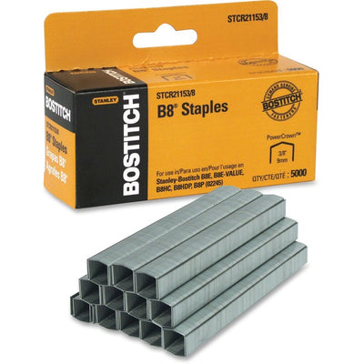 Bostitch B8 PowerCrown 3/8" Staples (BOSSTCR211538)