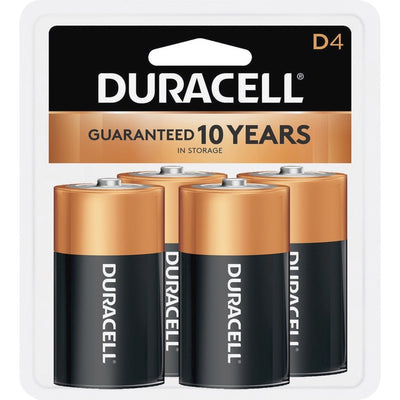 Duracell Coppertop Alkaline D Batteries (DURMN1300R4Z)