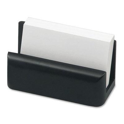 Rolodex Wood Tones Black Wood Card Holder (ROL62522)