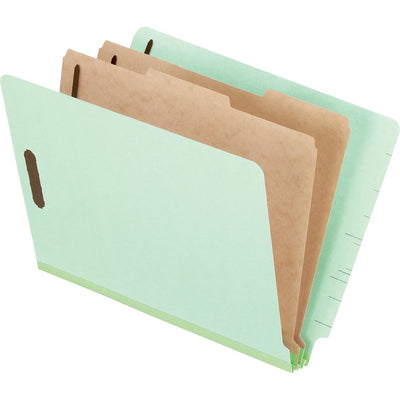 GREEN LETTER FOLDER+DIV (PFX23224)