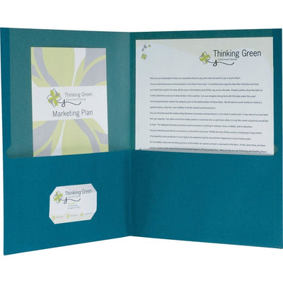 Oxford EarthWise Letter Recycled Pocket Folder (OXF78502)