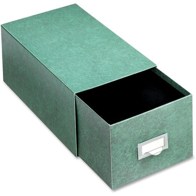 INDEX CARD STOR BOX 5x8 GREEN (OXF58CGRE)