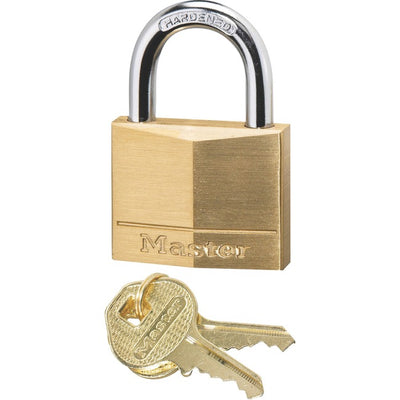 Master Lock Solid Brass Padlock (MLK140-D)