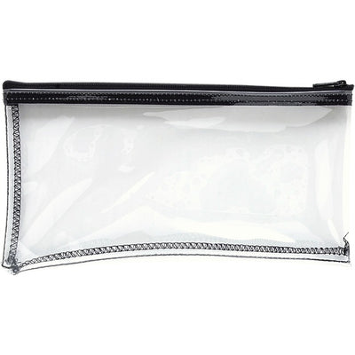 WALLET ZIP TOP VNYL 11x6*CLEAR (MMF234041720)