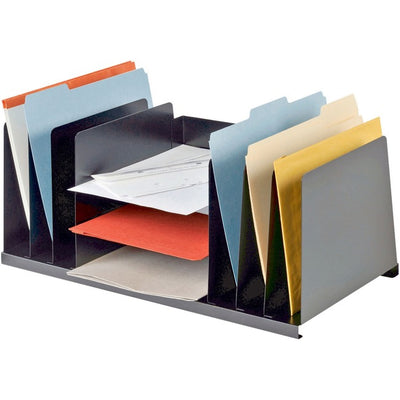 DESK ORGNZR MTL LETTER  *BLACK (MMF2643DOBK)