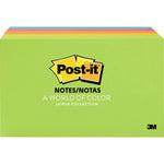 Post-it&reg; Notes Original Notepads - Floral Fantasy Color Collection (MMM655-5UC)