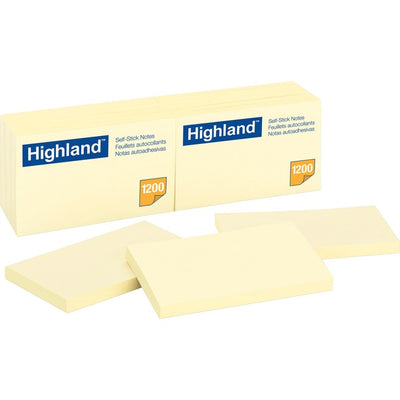 Highland Self-sticking Notepads (MMM6559)