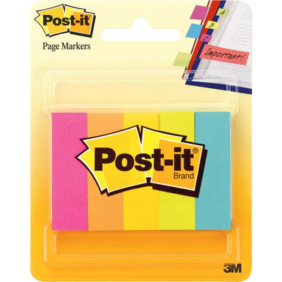 Post-it&reg; Page Markers (MMM670-5AN)