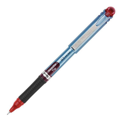 EnerGel Liquid Gel Pen, (0.5mm) Needle Tip, Red Ink (PENBLN15-B)