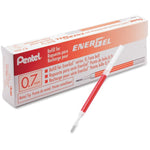 Refill Ink - For EnerGel Gel Pen, (0.7mm) Medium Point, Red Ink (PENLR7-B)