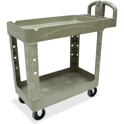 Rubbermaid Commercial Two Shelf Service Cart (RUB450088-BG)