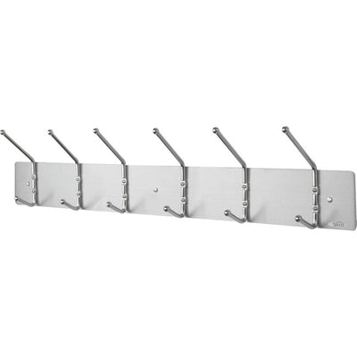 Safco 6-Hook Contemporary Steel Coat Hooks (SAF4162)