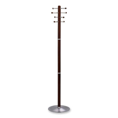 Safco Free Standing 8-Hook Wood Costumers (SAF4193CY)