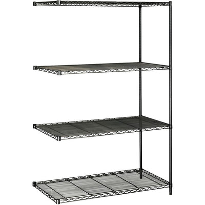 Safco Industrial Wire Shelving Add-On Unit (SAF5295BL)