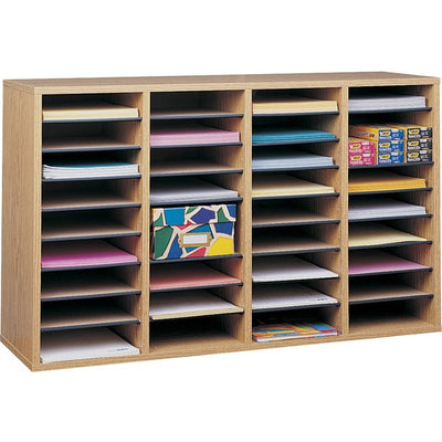 Safco Adjustable Shelves Literature Organizers (SAF9424MO)