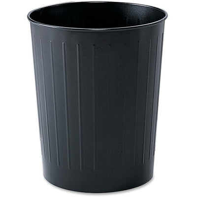 Safco Fire-safe Steel Round Wastebasket (SAF9604BL)