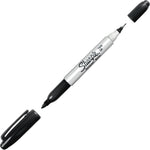 MARKER SHARPIE TWIN TIP BLACK (SAN32001)