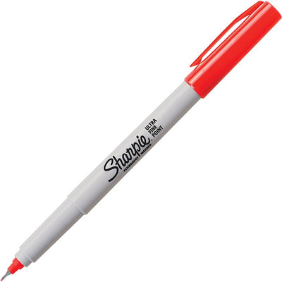 SHARPIE MARKER ULTRA FINE RED (SAN37002)