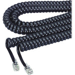 CORD, HANDSET COIL 12'  *BLACK (SOF48102)