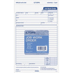 TOPS Carbonless 3-Part Job Work Order Forms (TOP3868)