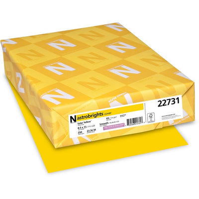 Astrobrights Colored Cardstock - Solar Yellow (NEE22731)
