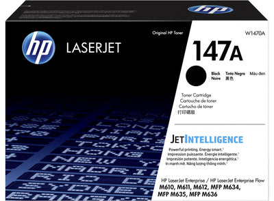 HP 147A Black Laserjet Toner (HEWW1470A)