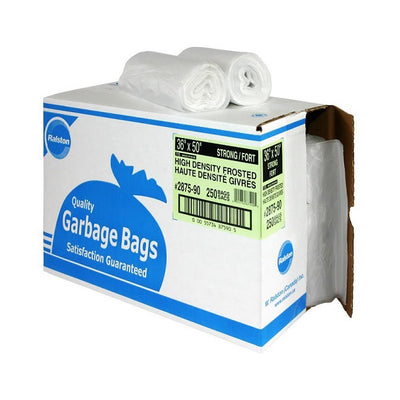 TRASH BAG H/DENS. REG. 30"X38" (RLS286390)