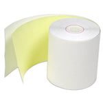 3 1/4 x 95' 2 ply, White/Yellow paper roll, 50/case (RLS1022)