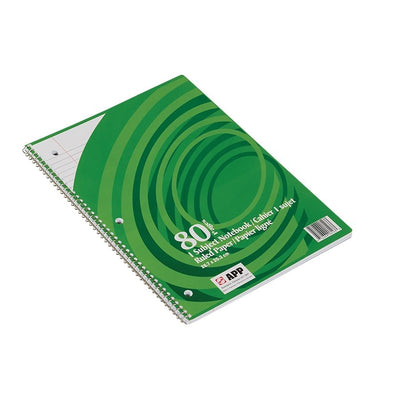 COIL EX-BOOK 1SUBJ RULED 80pg (AIU06223)