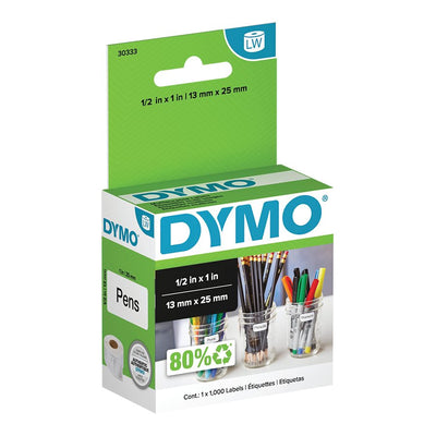 Dymo LW Multi-Purpose Labels 1/2" x 1" (DYM30333)