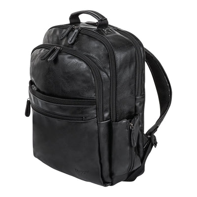 BACKPACK COMP.15" S-LEATH.BK (BUG515312)