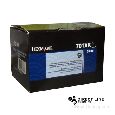 LEXMARK 701XK BLACK EXTRA HIGH YIELD RETURN PROGRAM (LEX70C1XK0)
