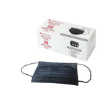 Level 1 masks black, 50/box (BLACKMASK)