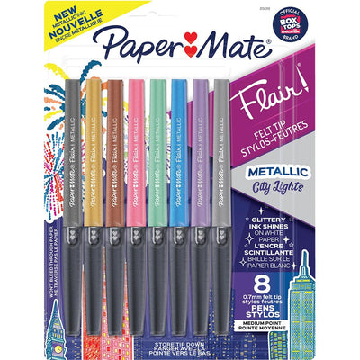 Paper Mate Flair Medium Tip Metallic Pens (PAP2134319)