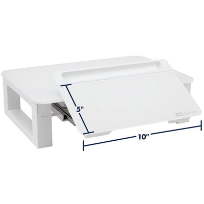 GLASS MONITOR RISER+DRY-E BRD (QRTQ090GMRW01)