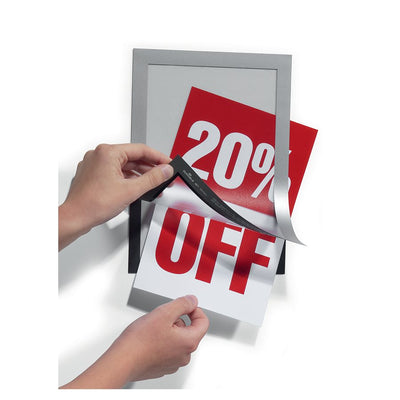 SELF.ADH. MAGN. 8.5X5.5 SILVER (DBL4913-23)