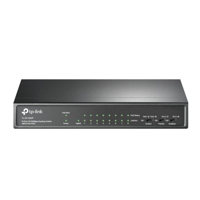 TP-Link 9-Port 10/100Mbps Desktop Switch with 8-Port PoE+ (TPLTL-SF1009P)