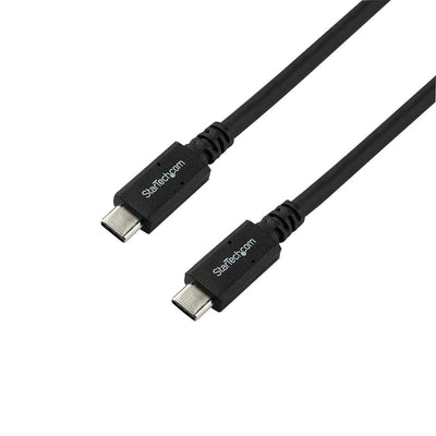 StarTech.com 6 ft (1.8m) USB C to USB C Cable, 5A 100W PD 3.0, Certified Works With Chromebook, USB-IF Certified, M/M, USB 3.0 (5Gbps) (STCUSB315C5C6)