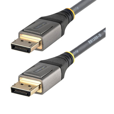 StarTech.com 10ft (3m) VESA Certified DisplayPort 1.4 Cable, 8K 60Hz HDR10, UHD 4K 120Hz Video, DP to DP Monitor Cord, DP 1.4 Cable, M/M (STCDP14VMM3M)