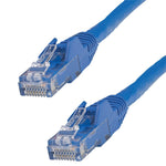 StarTech.com 7ft CAT6 Ethernet Cable - Blue Snagless Gigabit - 100W PoE UTP 650MHz Category 6 Patch Cord UL Certified Wiring/TIA (STCN6PATCH7BL)