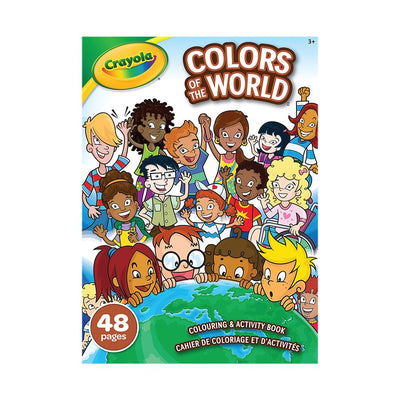 Crayola Colors Of the World Colouring Book 48 pages Printed Book (CYO61-0586)