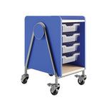 MOBILE FILE CART 1-COLUMN*BLUE (SAF3921SBU)