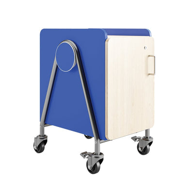 MOBILE FILE CART 27.25" *BLUE (SAF3926SBU)