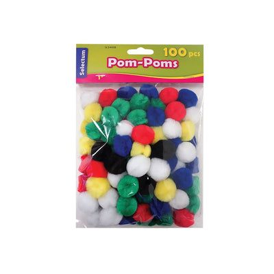 POM-POMS 1'' BASIC COLOURS (LPRSL54438)