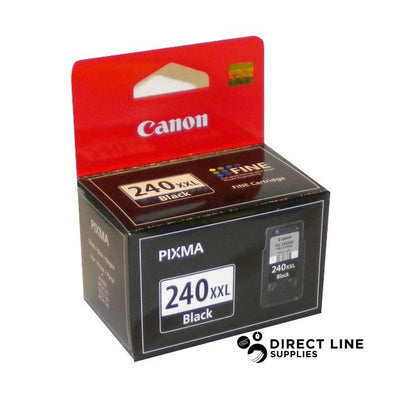 5204B001 Canon OEM PG240 XXL (5204B001) Extra High Yield Black Inkjet Cartridge (CAN5204B001)