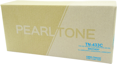 Alternative for Brother TN433 Cyan Toner Cartridge, High Yield (TONTN433C)