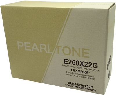 LEXMARK E260/360/460 REMAN DRUM (TONE260X22G)