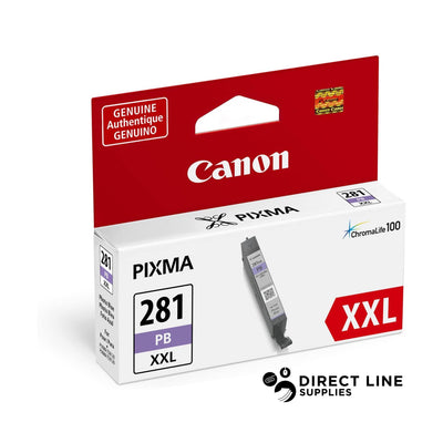 Canon CLI281 XXLPHBL Photo Blue Ink Cartridge (CNM1984C001)